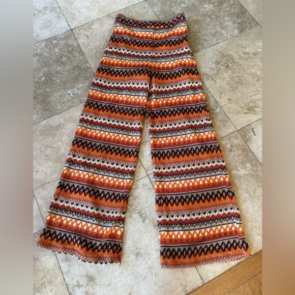 TCEC ladies flared sided zip pants excellent condition boutique pants lined - Picture 3 of 13